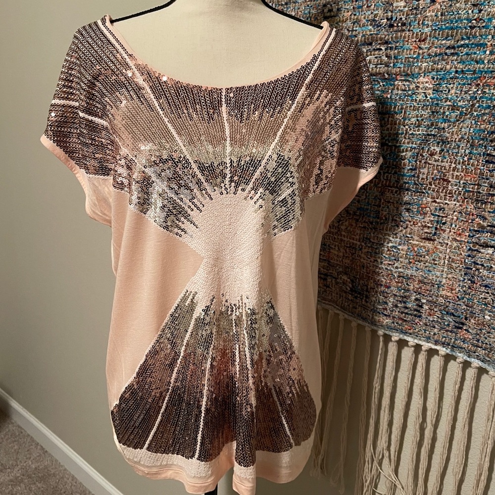 H&M Sequin Top